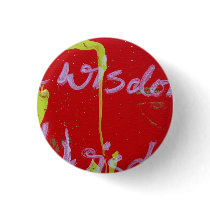 "Wisdom" Pinback Buttons