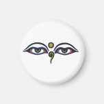 Wisdom Eyes-Buddhism Fridge Magnet