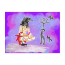 Wisdom is sacred communion postcards