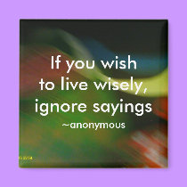 Wisdom - magnet magnets
