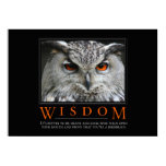 Wisdom Motivational Parody Poster