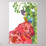 WISDOM NATURE SPIRIT HANGING PRINT
