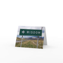 Wisdom Note Card