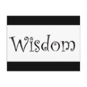 Wisdom postcards