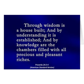 Wisdom Proverbs 24 Cards