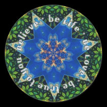 Wisdom Words - Be Life Sticker by webgrrl Wisdom Words - Be Life Sticker