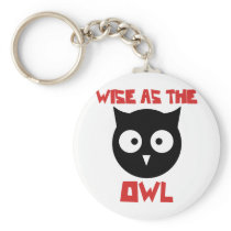 Wise as the Owl Key Chain
