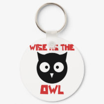Wise as the Owl keychains
