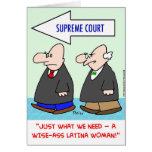 wise-ass latina woman sotomayor sonia supreme cour cards