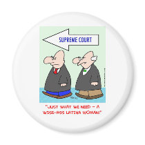 wise-ass latina woman sotomayor sonia supreme cour magnets