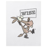 WISE ASS WISEASS FUNNY CARTOON DONKEY flyers