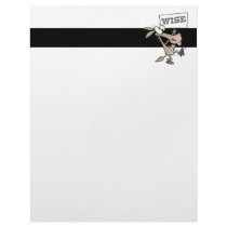 WISE ASS WISEASS FUNNY CARTOON DONKEY PERSONALIZED LETTERHEAD