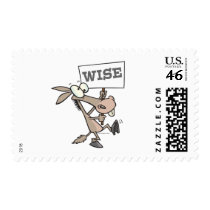 WISE ASS WISEASS FUNNY CARTOON DONKEY STAMPS