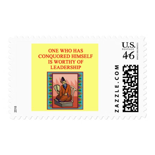 wise chinese proverb stamp