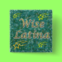 Wise Latina #1 button buttons