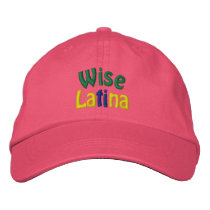 Wise Latina (Brazil) embroidered hats by cmazzadesign Wise Latina (Brazil) embroidered hats