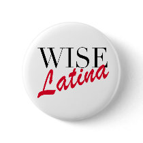Wise Latina Buttons