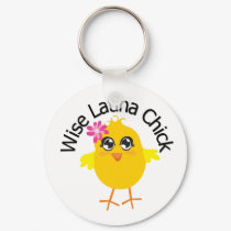 Wise Latina Chick 3 keychains