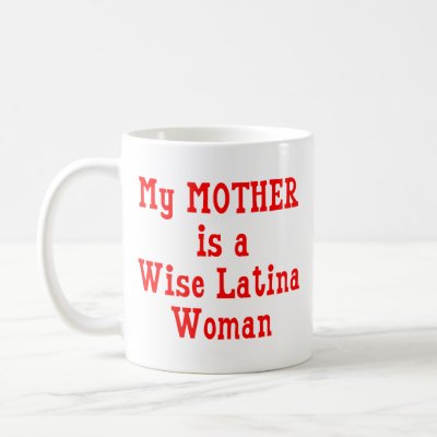 Wise Latina Mom Red Mugs by Liberally Speaking