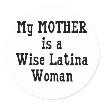 Wise Latina Mom Sticker by Liberally Speaking