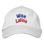 Wise Latina Moms Embroidered Cap embroidered hats