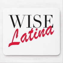 Wise Latina mousepads by giftgasms Wise Latina mousepads