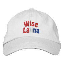 Wise Latina (Paraguay) embroidered hats by cmazzadesign Wise Latina (Paraguay) embroidered hats
