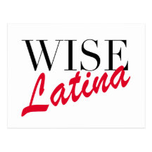 Wise Latina Post Card
