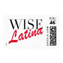 Wise Latina stamp