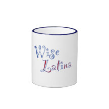 Wise Latina Ringer Mug (PR)