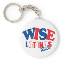 wise latina sotomayor key chain llavero