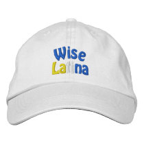 Wise Latina (Uruguay) embroidered hats by cmazzadesign Wise Latina (Uruguay) embroidered hats