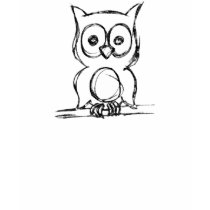 Wise Little Owl Top t-shirts by littleamylee Wise Little Owl Top t-shirts