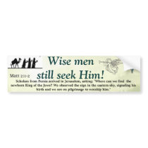 Wise Men Bumper Stickers