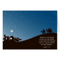 Wise Men Still Seek Him Christian Christmas Card