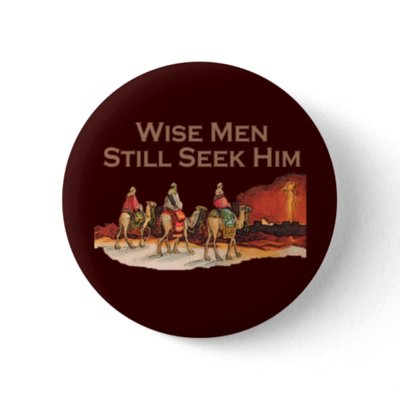 Wise Men Still Seek Him, Christmas buttons