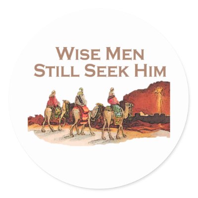 Wise Men Still Seek Him, Christmas stickers