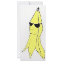 Wise Old Banana rack cards by TopBananaShop Wise Old Banana rack cards