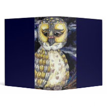 Wise Old Owl Binder