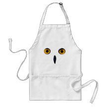 Wise Old Owl Eyes Apron