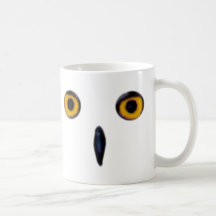 Wise Old Owl Eyes Coffee Mug