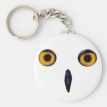 Wise Old Owl Eyes Key Chains