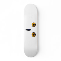 Wise Old Owl Eyes Skate Board