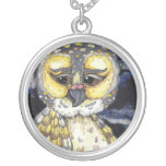 Wise Old Owl Necklace