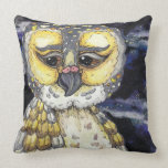 Wise Old Owl Pillow