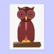 Wise Old Owl postcards