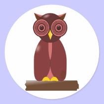 Wise Old Owl stickers