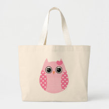 Wise Owl Canvas Bags