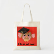 Wise Owl Graduation Tote Bag Class of 2012