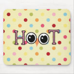 Wise Owl Hoot Mousepads